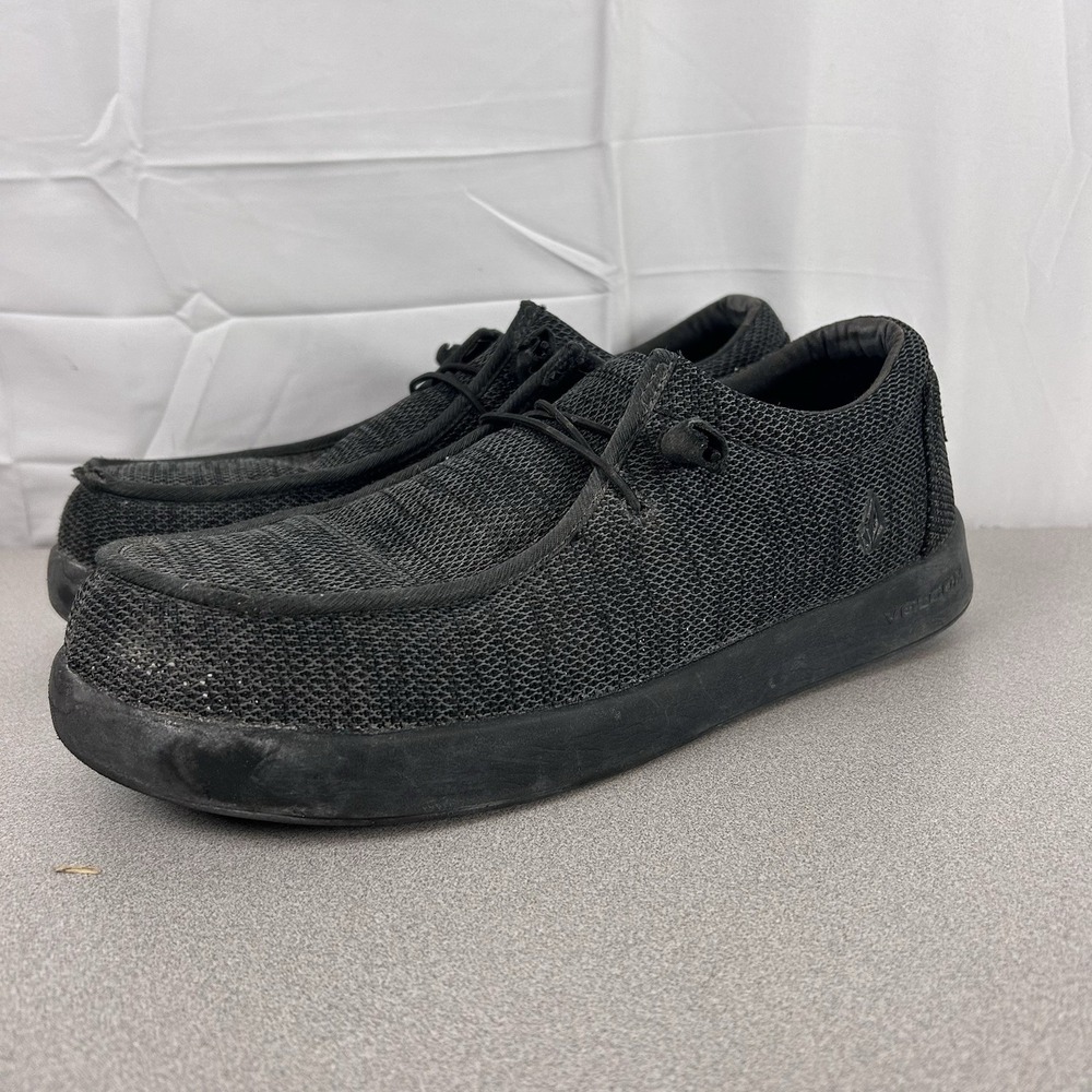 Volcom Chill Slip On Composite Safety‎ Toe  Shoes Gray Mens 10W Women's 12W